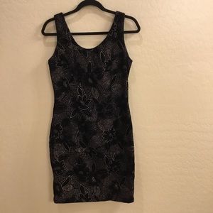 Jessica McClintock Gunnie Sax cocktail dress.